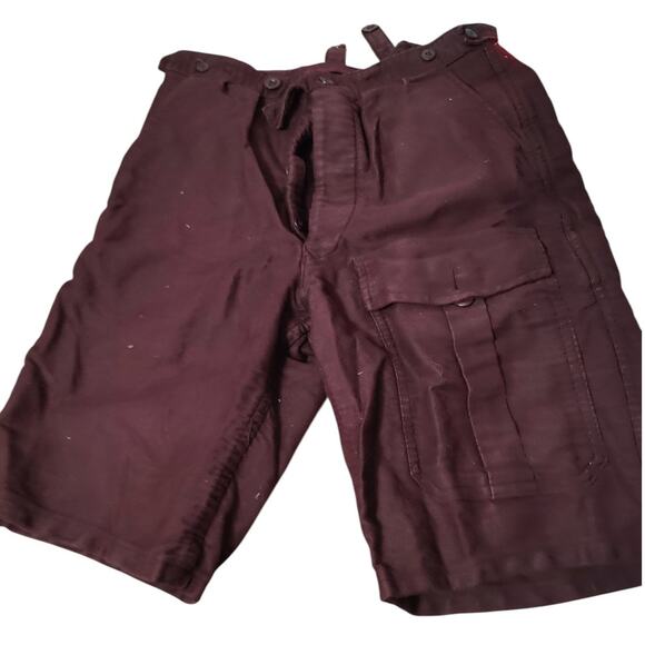 BEVA Vintage Military Shorts – Brown, European Size 30, Surplus Utility Style - Picture 1 of 4